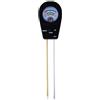 AIRYSSFU Tester dell'acqua, Misuratore di pH del terreno 3 in 1, misuratore di umidità del terreno, misuratore di fertilità del terreno, monitoraggio della crescita delle piante e dell'ambiente.(Noir)
