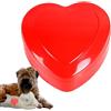 Generisch Giocattolo a forma di battito cardiaco per cuccioli, scatola a | Simulatore di battito cardiaco a forma di cuore, aiuto per dormire per animali domestici e bambole di peluche