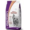 Generico Gemon Croccantini Mini Adult Salmone e Riso - Crocchette per cani adulti di taglia piccola, 1 confezione da 3kg