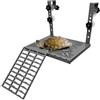 Generisch Piattaforma per tartarughe, terrazza antiscivolo con area di mangime | Rampa per tartarughe d'acqua, laghetti da giardino, acquari e