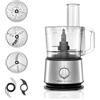 Ufesa Quick Slicer Tritatutto da Cucina Elettrico, Robot Cucina Multifunzione 10 in 1, 1200W, 1.5 L, Corpo in Acciaio Inox, Accessori Inclusi