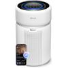 Levoit Eleva 300X Smart Purificatore d'Aria per Allergie con Sensore, 56 m² | CADR 273 m³/h, Display PM1/2.5/10, Analisi con IA, 19dB, Controllo Intelligente, Certificato ECARF, Design a Doppio Filtro