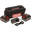 Lisam Kit Batterie Litio 21V Lisam con Caricabatterie - KIT 21V 5Ah