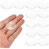 PATIKIL Confezione da 12 Lenti Biconvesse Diametro 31mm Lenti Ottiche Lente | d'Ingrandimento, Fermacarte, Acrilico, Lunghezza Focale 65mm, Doppio Convesso, per Casa Telescopio