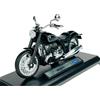 Generisch Welly 12859 - Modellino di moto compatibile con BMW R18, colore nero, con attacco 1:18 1/18, in metallo