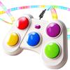 Verbpupl Giochi Elettronici Portatili Per Bimbi Giocattoli Ritmici Da Viaggio Con | Giocattoli Educativi per bambini e bambine a partire 3 anni, Feste di Compleanno, in Casa, Classe, All'aperto,