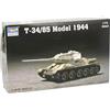 Trumpeter -Carro Armato Kv-1C Scala 1:72 (Tru07208)