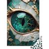 JZBQWGFHMVLD Occhio di drago mistico Puzzle 1000 Pezzi per Adulti Gioco di Puzzle 1000 Pezzi Arte Fantasy Carta Rilassante Attenzione Famiglia Regalo Decorazione 38x26cm/1000pcs