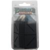 Emerald Ground - Piedistalli quadrati con fessura diagonale 30 x 30 mm (20 | Base di colore nero, confezione da 30 pezzi, forma quadrata, miniature da gioco, 20 mm