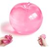 Gigquake Rosa Apple Taba Squishy, Giocattolo Squeezable a Forma Mela per Adulti e Bambini
