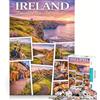 JIANGENNF Puzzle per adulti da 1000 pezzi a tema Irlanda, ideale per una fuga romantica, giochi per famiglie, di analisi e logica, per rafforzare l'amore di coppia 38x52cm