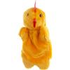 Generico Marionette morbide per animali di peluche, bambole morbide, giocattoli di s | Il burattino a mano di pollo in morbido peluche è dotato di una bocca mobile interattiva progettata per stimolare giochi di r