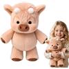LHUUFDQ Peluche Che Corre,45cm Pupazzo Che Corre,Pupazzo Antistress Per Bambini，A | peluche che corre,mucca che corre,animale peluche morbido pupazzo antistress per adulto bambini ragazze donne