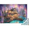 6N2X9A4S Casetta sul Lago Incantato Puzzle 1000 Pezzi Carta per Adulti Scenario Notturno Magico Gioco di Puzzle 1000 Pezzi Relax Decorazione Regalo 38x26cm/1000pcs