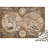 ZQXJNHPKRB Mappa del Mondo Vintage Puzzle 1000 Pezzi Carta per Adulti Stile Arte Classica Gioco di Puzzle 1000 Pezzi Relax Casa Regalo Famiglia 52x38cm/1000pcs