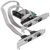 Delock Scheda RS-232 Delock PCIe 1xSeriale > 4x RS-232 [90410]