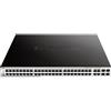 D-link Switch D-Link 52 porte 48x10/100/1000/4xSFP PoE Nero [DGS-1210-52MP/E]