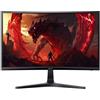Acer Monitor Led 23.6'' Acer Nitro ED240QP0bi Full HD 1920x1080 1ms classe D Nero [UPACR024XSEE004]