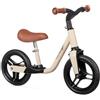 Smoby - Bicicletta Senza Pedali Happy Voyager - Sella Regolabile - Ruote antiforatura e silenziose - Pedana poggiapiedi - età 2+