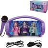 Lexibook, K-Pop Academy, Altoparlante Karaoke, Viola, BTP585KPZLXB | Altoparlante Bluetooth con microfono, luci multicolore, accoppiamento stereo e ingressi per musica e karaoke