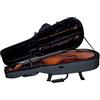 Crossrock Custodia Leggera in Schiuma per Violoncello 4/4 | Finitura Grigio Acciaio, Imbottitura ad Alta Densità, Tracolle Zaino - Protezione Morbida per Uso Quotidiano