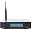 SubZero Sistema microfonico digitale wireless doppio con 2 cuffie e 2 lavalier Mic | Audio Wireless Affidabile Fino a 30m, Risoluzione Digitale 16 Bit 38.400Hz, Sincronizzazione Auto, Uscite XLR