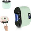 NOWEISU Tagliaunghie Elettrico Mani e Piedi, 3 in 1 Taglia Unghie Elettrico, Verde | Tagliaunghie Elettrico Ricaricabile con LED, 3 Velocità, per Neonati, Adulti, Anziani