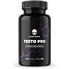Black Focus Testo Pro - Integratore Testosterone Uomo per Sport e Palestra, Supporto Forza e Prestazione Muscolare con Zinco, Fieno Greco 300 mg, Ashwagandha Shoden, Affron, Boro e BioPerine - 60 Cps