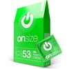 ON) Preservativi ONsize | Larghezza 53 mm | 50 Pezzi | Spessore parete 0,07 mm | premium | per Uomini