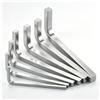 HOgardenME Set di 6 cacciaviti a testa quadrata a forma di L, in acciaio al cromo vanadio, per viti con foro tascabile, 3-10 mm, 3-8 mm