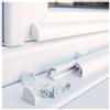 ETOCIM Gocciolatoio PVC Quarto di Tondo 20x16 mm per Porte e Finestre - 50 cm | Montaggio semplice con un metro, una sega e un cacciavite