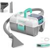 HAUSHOF Aspiratore Senza Fili 24V 15kPa | 3-in-1 Aspirazione a Secco, a Umido e Soffiaggio, Motore Brushless, Batteria con Funzione Powerbank, Custodia Accessori