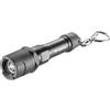 Varta 77864 Torcia LED Indestructible Key Chain Light, 1 AAA | IPX4, testa in gomma, LED ad alte prestazioni, incl. portachiavi, Argento/Nero, 1x AAA pila, per il quotidiano