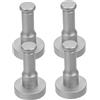 Cabilock 8sets Ganci Appendini Da Parete Alluminio Spazzolato Per Cucina Bagno e Corridoio Ganci Multi-funzione Per Accappatoi Asciugamani e Cappotti