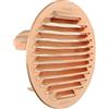 La Ventilazione GTSR125R Griglia Tonda da Incasso, Rame, 150 mm