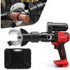 Vehiwell Tagliacavi idraulico a batteria, tagliafili idraulici, cesoie per cavi | Tagliacavo in rame alluminio fino a Ø 30 mm e cavo corazzato fino a Ø15 mm, compatibile con Makita 18V/21V (senza batteria)