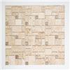 conwire Piastrella autoadesiva travertino pietra naturale beige combinazione travertino beige per pareti docce cucina specchi piastrella rivestimento take mosaico