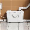 Patio Zone Pompa maceratore per WC, 2/3 HP 1750 GPH Pompa per macerazione acque luride con sollevamento verticale massimo 23 FT, pompa per WC da bagno Sistema a filo per cantina, WC, doccia, lavandino, lavatrice