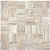 MOSANI Mos200-2222 - Piastrelle a mosaico autoadesive in alluminio, colore: grigio chiaro