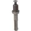 fatteryu Connettore Adattatore mandrino autoserrante con Gambo Tondo Diametro Dia SDS Plus 12mm Grigio