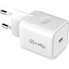 Celly TC1USBC20WWH Caricabatterie per dispositivi mobili Universale Bianco AC Interno