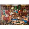 Merkloos MyPuzzle, "Caos di Corgi in Biblioteca" - Puzzle di alta qualità, 1000 pezzi