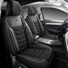 Auto Interieur Meester Coprisedili per auto compatibili con Audi A1 8X 2010-2018 | set completo | serie AID | AID104 | nero con cuciture nere