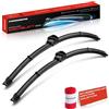 Frankberg 2x Spazzole Tergicristallo 575mm/450mm, Anteriore | Compatibile con 159 Sportwagon 939, Brera 939, 159.939, Ragno 939; incluso indicatore di usura und panno per la pulizia