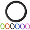 Qiyibei Coprivolante universale elastico in silicone 30% più spesso, per ruote da 35,6 cm, 38,1 cm, 40,6 cm, impugnatura antiscivolo e controllo migliorato, per uomini e donne, protezione per tutte le