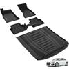 3W Set di Tappetini e Tappetini per il Bagagliaio per AUDI A4 Sedan B9 8W 2016-2025 2026, Tappeti per Auto Resistente e Tappeto Bagagliaio Antiscivolo in TPE per AUDI A4