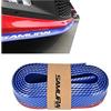 JNNJ Protezione Paraurti per Auto, Autoadesiva Spoiler Anteriore Protezione Striscia Univerdale Di Gomma, 2.5M Protezione Universale per Paraurti Anteriore Auto Gomma, Auto, Camion, SUV(Blu)