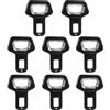 GodtKowty 8 clip universali per fibbia di sicurezza - adattatori innovativi per auto, SUV, furgoni e camion - porta bottiglia, supporto telefono