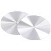 Asudaro Tappetino Per Sottobicchiere Auto, 2 Pz Portabicchieri Mat Console Centrale Per Veicolo Acciaio Inox Slot Per Tazza Di Acqua Antiscivolo Sottobicchiere Universale Decorazione Sottobicchiere Per Auto