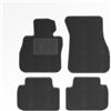 Mats4all Set di tappetini auto Compatibile con BMW serie 1 F40 2019-> | Antiscivolo | Con rinforzo | 4 pezzi | Tappetini per auto | Set di tappetini